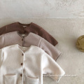 Baby Simple Solid Color Coat